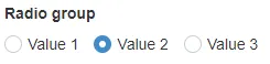 RadioGroup